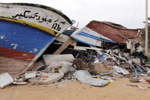 Foto Vincenzo Leonardi - LaPresse 07-10-2013 Lampedusa (Italia) Cronaca Tragedia a Lampedusa, un altro viaggio della speranza finito in tragedia Nella foto: il cimitero dei barconi Photo Vincenzo Leonardi - LaPresse 07, October 2013 Lampedusa (Italy) News Lampedusa, one of the worst tragedies involving African migrants trying to reach Europe In the pic: boat cemetery