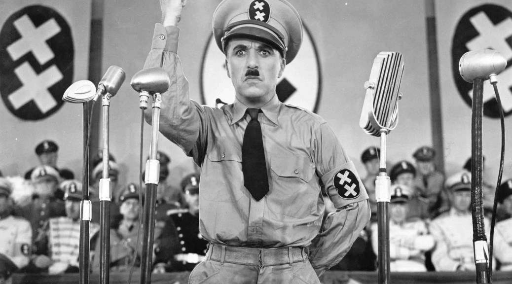 CHARLES CHAPLIN
in The Great Dictator
*Editorial Use Only*
www.capitalpictures.com
sales@capitalpictures.com
Supplied by Capital Pictures