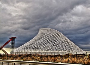 La Vela di Calatrava, a TorVergata. Una struttura abbandonata