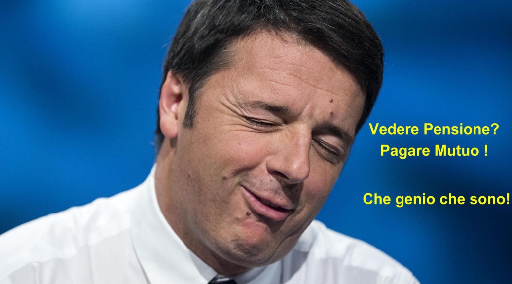Renzi, il giullare toscano